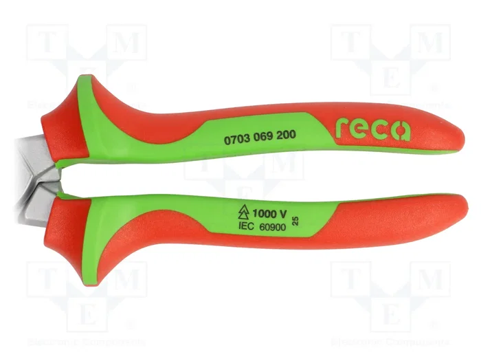 RECA Tijeras de acero con aislamiento 200mm