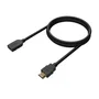 Aisens A120-0546 Cable Alargador HDMI Macho-Hembra V2.0 Premium Negro 3m Hasta 18Gbps Soporte 4K HDR