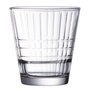 Caja 6 Vasos Bajos Vidrio Stack'Up Cross Arcoroc 26 cL