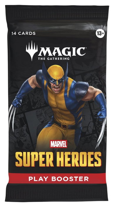 Wizards of the Coast Magic the Gathering Marvel Super Heroes Caja de Sobres de Juego (30) inglés