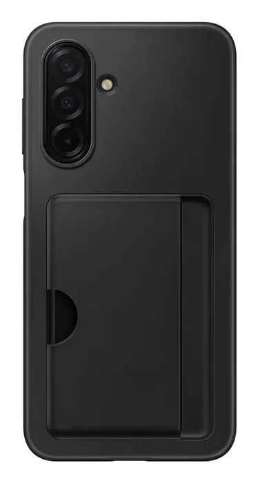 Samsung EF-OA266 Funda con Ranura para Tarjetas para Samsung Galaxy A26 5G, Negro