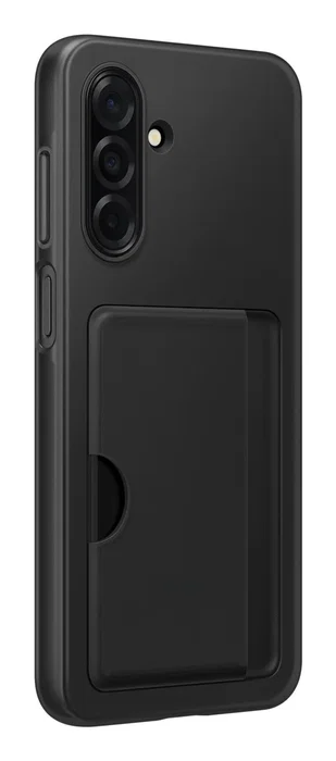Samsung EF-OA266 Funda con Ranura para Tarjetas para Samsung Galaxy A26 5G, Negro