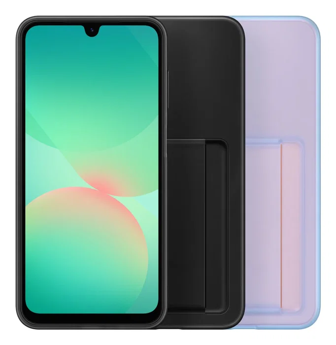 Samsung EF-OA266 Funda con Ranura para Tarjetas para Samsung Galaxy A26 5G, Negro