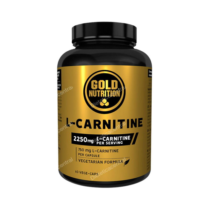 GOLD NUTRITION L-CARNITINA 750mg 60 Cápsulas GOLD NUTRITION L-CARNITINA 750mg 60 Cápsulas