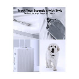 AUKEY Track Mate 1 BT Tracker with Find My Dark Gray - Rastreador Bluetooth de Color Gris Oscuro