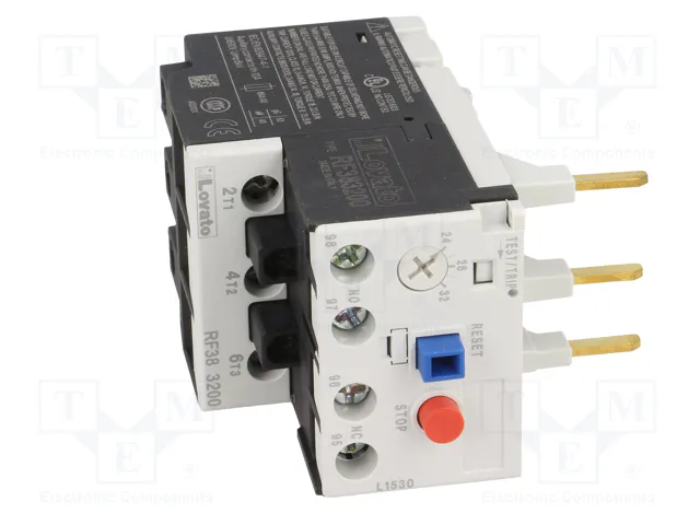 LOVATO ELECTRIC Relé térmico RF38 24-32A con agarres de tornillo