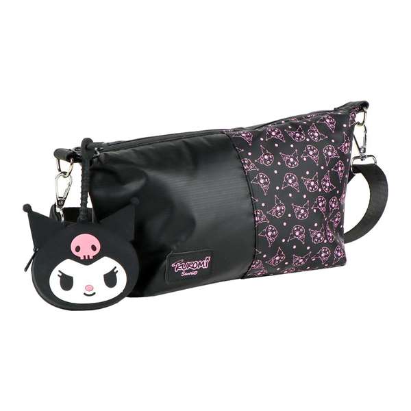 Cerdá Bolso Hello Kitty Kuromi Negro para Niña Cerdá Bolso Hello Kitty Kuromi Negro para Niña