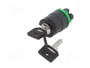 SCHNEIDER ELECTRIC Interruptor rotativo con llave Harmony XB5 22mm negro