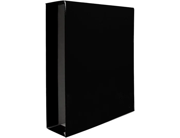 Liderpapel Caja archivador de palanca lomo 75mm color negro Liderpapel Caja archivador de palanca lomo 75mm color negro