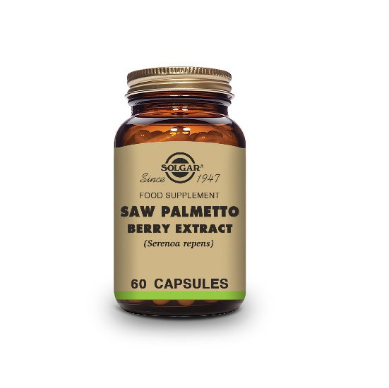 SOLGAR Baya de Sabal (Saw Palmetto) 60 cápsulas vegetales