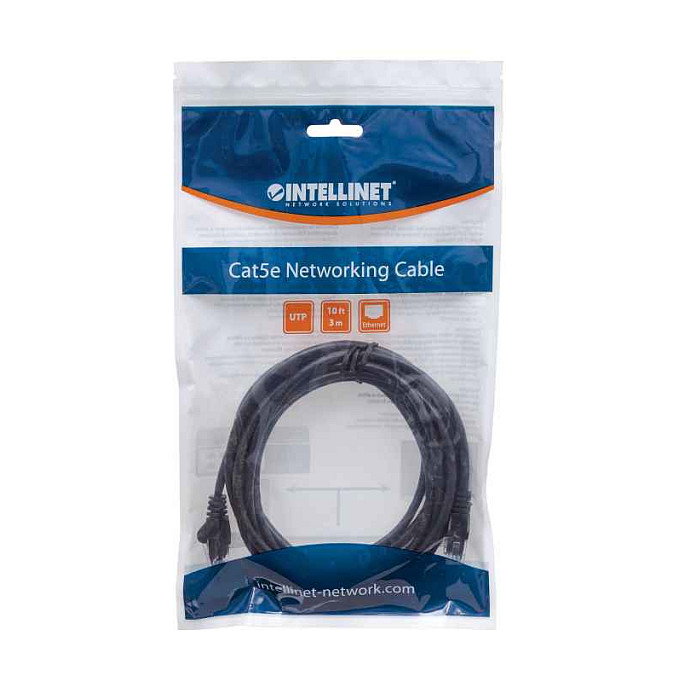Intellinet Patchkabel RJ45 U/UTP Cat5e 3.0m Hebelschutz