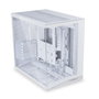 Lian Li O11D Mini V2 Torre Gaming ATX Blanca Cristal Templado ATX, Micro-ATX, Mini-ITX