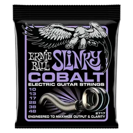 Ernieball Cobalt Slinky Ultra 10-48 Juego de Cuerdas Eléctrica: Máxima Salida y Claridad con Tecnología Cobalt