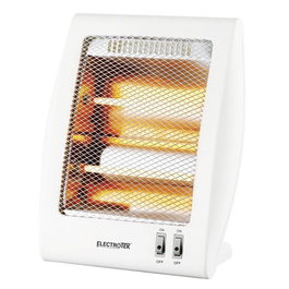 Thulos Estufa Eléctrica ET-QH02 de Cuarzo 400W / 800W con 2 Niveles de Temperatura y Sistema Anti-vuelco