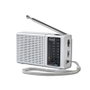 SAMI Radio Sami 2 bandas mediana plata batería+pilas AA