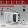 SAMI Radio Sami 2 bandas mediana plata batería+pilas AA