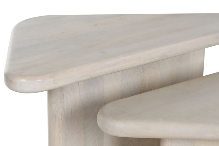 DKD Home Decor Mesa Centro Moderno Set de 2 98 x 51 x 47 cm