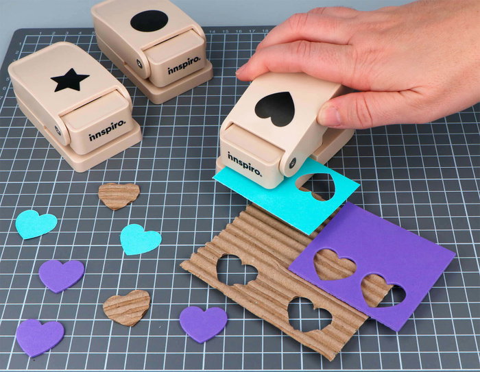 Innspiro Troqueladora Eva Foam Super Punch Corazón 25mm