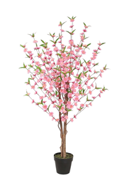 DKD Home Decor Árbol de Melocotonero Rosa 80x80x155 cm