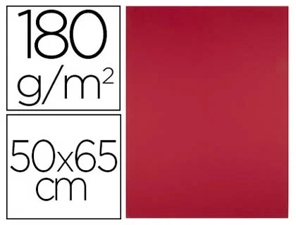 Liderpapel Cartulina Rojo Navidad 50x65 cm 180g/m2 25 hojas Liderpapel Cartulina Rojo Navidad 50x65 cm 180g/m2 25 hojas