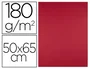 Liderpapel Cartulina Rojo Navidad 50x65 cm 180g/m2 25 hojas
