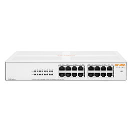 HPE Aruba Instant On 1430 16G Switch de 16 Puertos Gigabit No Administrado L2, Montaje en Rack 1U, Blanco