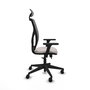 PIQUERAS Y CRESPO Silla de oficina Motilla Blanco/Gris