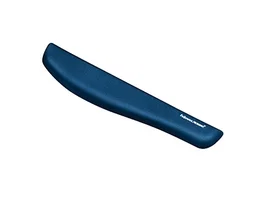 Fellowes Reposamuñecas Foam Fusion Plush Touch Azul