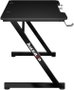 Escritorio Gaming Huzaro Hero 2.5 Negro Aluminio 120 x 60 cm