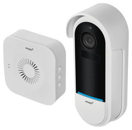 Netatmo Timbre Videoportero Inalámbrico con Cámara 5MP, Visión Nocturna, Batería 6700 mAh, Wi-Fi, IP65, Blanco - OVD-01-EU