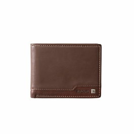 Cartera Hombre Rip Curl Ridge Pu All Day Marrón oscuro