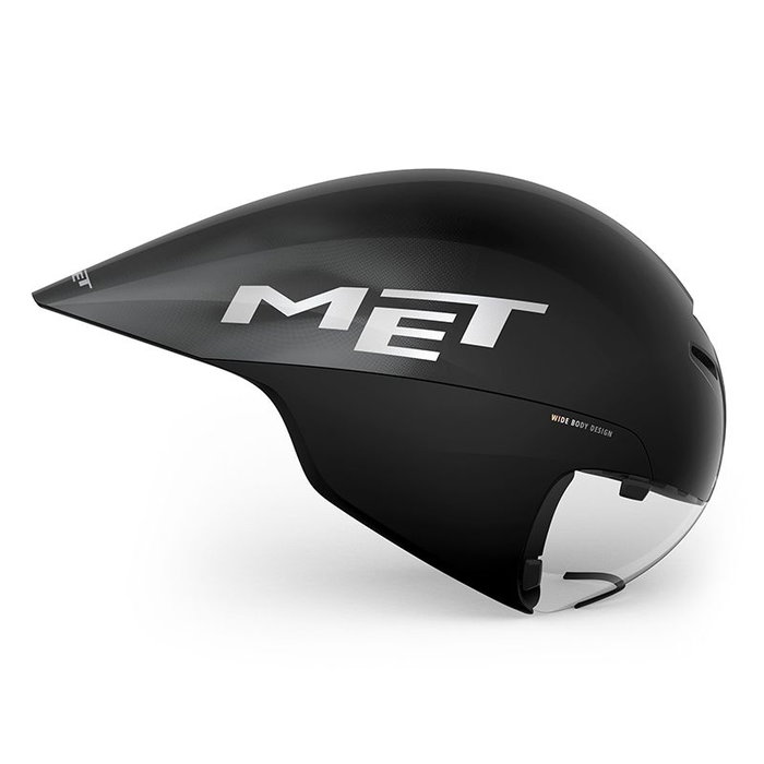 Met Casco Wide Body II Aerodinámico para Contrarreloj - Unisex L (58-61cm) Met Casco Wide Body II Aerodinámico para Contrarreloj - Unisex L (58-61cm)