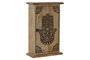 DKD Home Decor Hamsa 24 Guardallaves Natural 7.5 x 28 x 18 cm