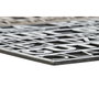 DKD Home Decor Felpudo de Goma HOLA Surtido de 2 Unidades 75x45x0,5 cm