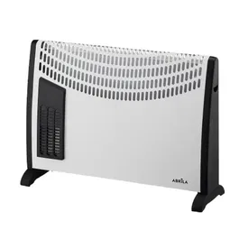 Falla Convector Eléctrico 2000W Blanco 3 Potencias Termostato Regulable Función Turbo Protección Sobrecalentamiento Asa Transporte 48x68,5x20cm