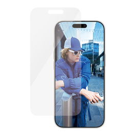 PanzerGlass Screen Protector para Móvil - Protector de Pantalla Resistente a Impactos y Arañazos, Cristal Templado de Alta Calidad, Compatible Universal