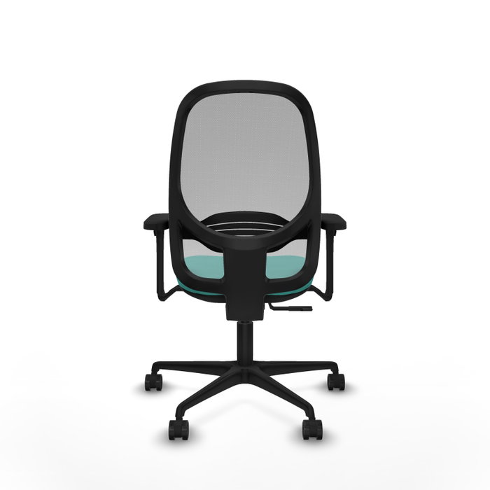 PIQUERAS Y CRESPO Silla de oficina Cilanco con mecanismo Sincro, Turquesa y Gris PIQUERAS Y CRESPO Silla de oficina Cilanco con mecanismo Sincro, Turquesa y Gris