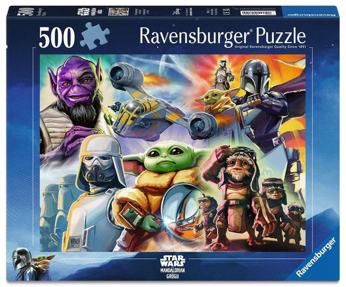 The Mandalorian y Grogu Puzzle (500 Piezas) The Mandalorian y Grogu Puzzle (500 Piezas)