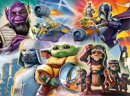 Ravensburger Puzzle Mandalorian 500 Piezas - Juego en Español (Idiomas: alemán, inglés, francés, español, italiano, neerlandés)