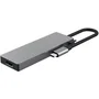 Hub 5 puertos usb-c dalyx gris trust 2xusb/ 1xhdmi 2xusb tipo-c/ gris