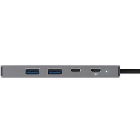 Hub 5 puertos usb-c dalyx gris trust 2xusb/ 1xhdmi 2xusb tipo-c/ gris Hub 5 puertos usb-c dalyx gris trust 2xusb/ 1xhdmi 2xusb tipo-c/ gris