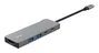 Trust Dalyx Hub 5 en 1 con HDMI y USB-C, Gris
