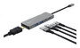 Trust Dalyx Hub 5 en 1 con HDMI y USB-C, Gris