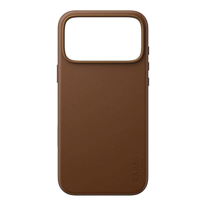PanzerGlass CARE by PanzerGlass Solo Funda de Cuero Vegano con MagSafe para iPhone 17 Pro Max, Braun PanzerGlass CARE by PanzerGlass Solo Funda de Cuero Vegano con MagSafe para iPhone 17 Pro Max, Braun