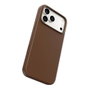 PanzerGlass CARE by PanzerGlass Solo Funda de Cuero Vegano con MagSafe para iPhone 17 Pro Max, Braun