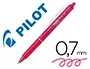 Pilot Bolígrafo Frixion Clicker Borrable Retráctil 0.7 mm Rosa