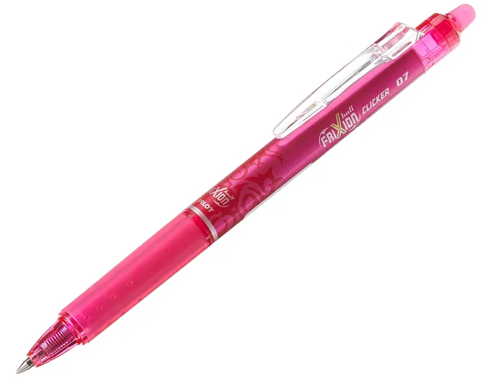 Pilot Frixion Clicker Bolígrafo Borrable 0,7 mm Rosa