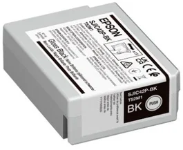 Epson SJIC42P-BK - Cartucho de Tinta Original Negro - Pack Individual (1 pieza) - Compatible con CW-C4000e Series