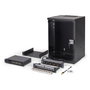 Digitus Bastidor de Pared de Red 9HE 10 Pulgadas 460 mm Negro, Capacidad 60 kg, IP20, con Gestión de Cables y Puerta de Cristal