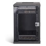 Digitus Bastidor de Pared de Red 9HE 10 Pulgadas 460 mm Negro, Capacidad 60 kg, IP20, con Gestión de Cables y Puerta de Cristal